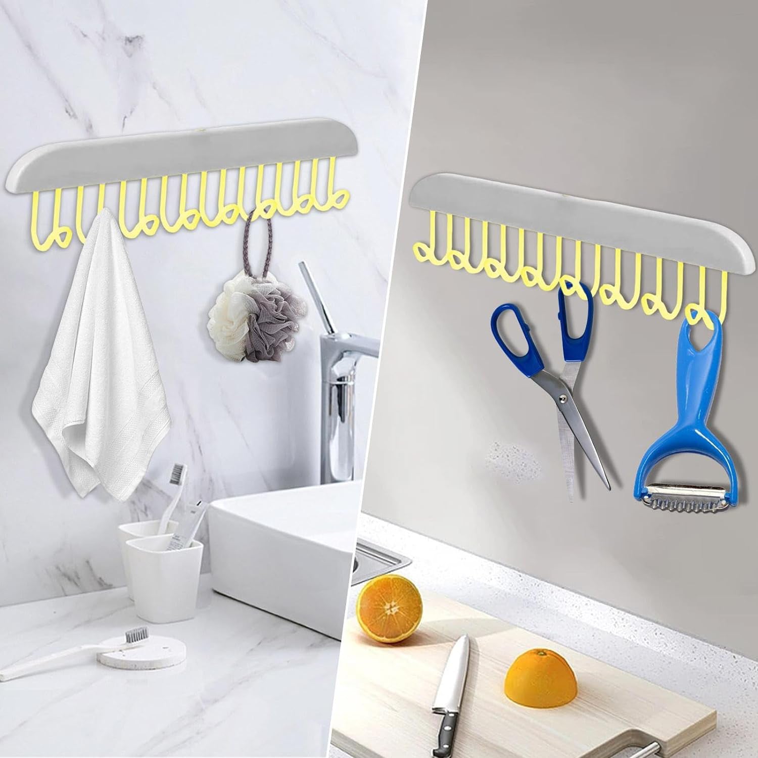 Plastic Organizer Hanger 360 Degree Rotatable Clothes Multifunctional with 8 Hooks Heavy Duty Clothing Tank Top Belt Towel Drying Rack Holder (1 pc) Plastic Organizer Hanger 360 Degree Rotatable Clothes Multifunctional with 8 Hooks Heavy Duty Clothing Tank Top Belt Towel Drying Rack Holder (1 pc)
